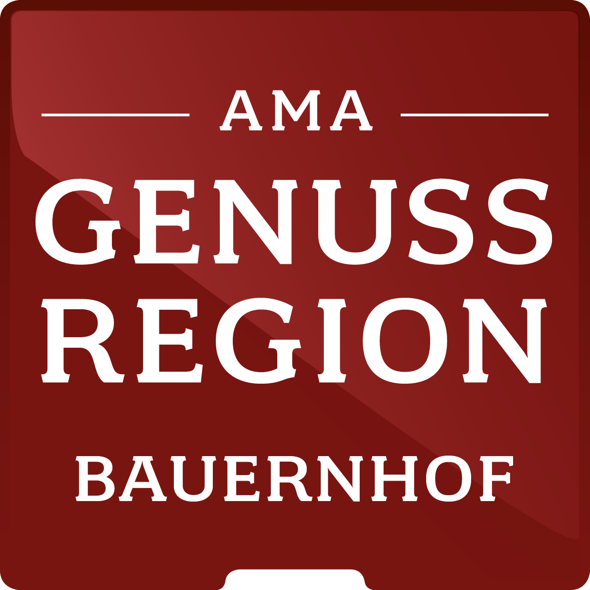 Logo der AMA Genuss Region Bauernhof